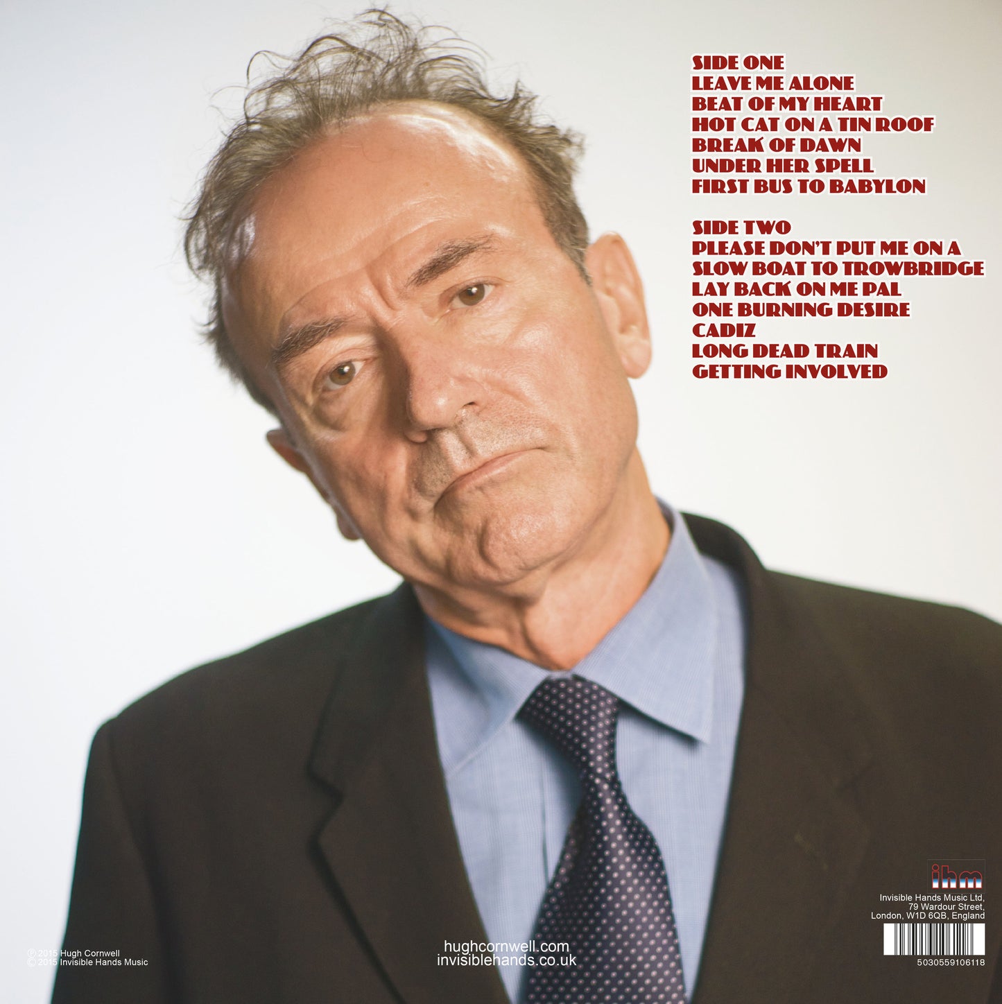 HUGH CORNWELL The Fall And Rise Of Hugh Cornwell